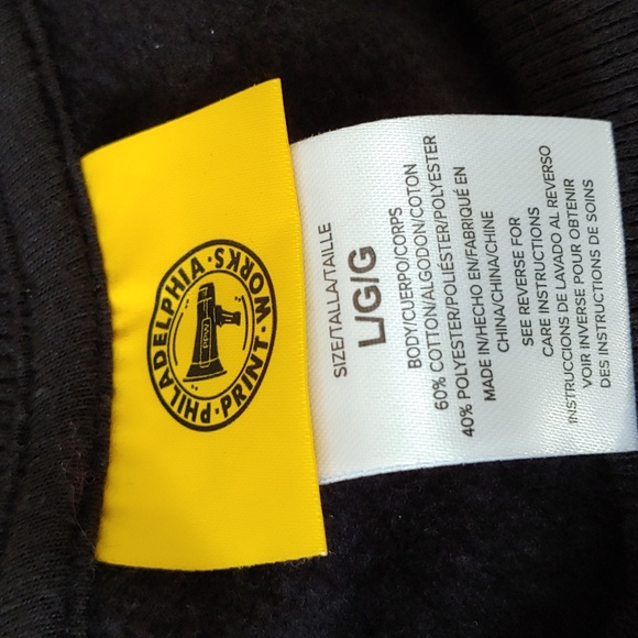 Philadelphia Print Works Tubman University Graphic Sweatshirt Size L - Picture 5 of 5
